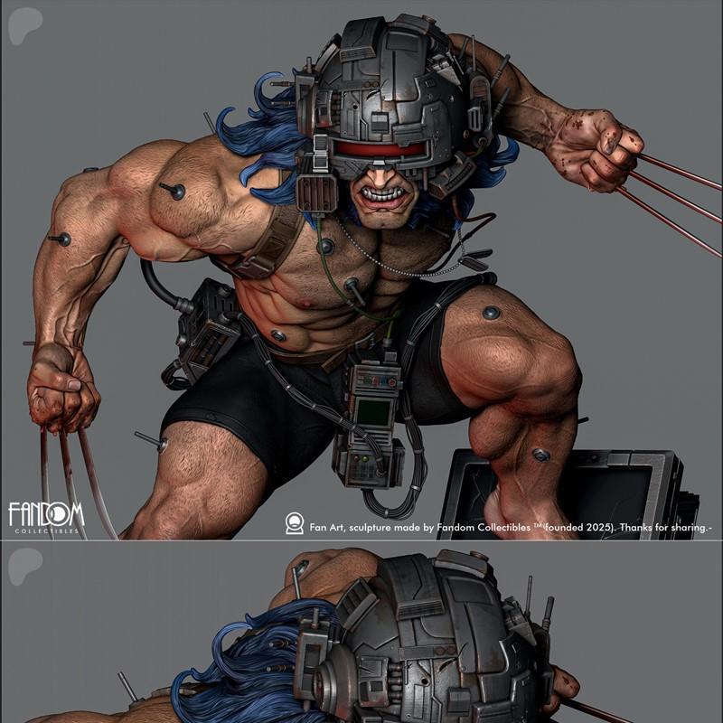 武器X 3D打印模型|Fandom Collectibles – Weapon X – 3D Print Model STL