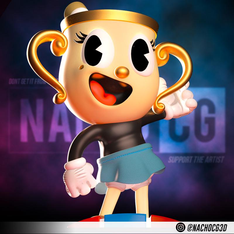 Ms. Chalice 3D打印模型|Ms Chalice – 3D Print Model