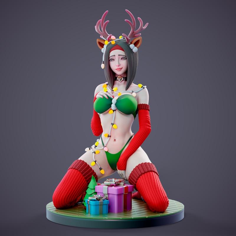 Chagarin - Rudolpha - 新年礼物 - 3D打印模型|Chagarin – Rudolpha – New Year’s gift – 3D Print Model STL