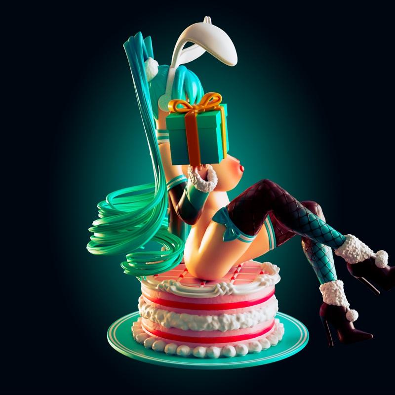 Officer Rhu – Hatsune Miku – 3D Print Model STL