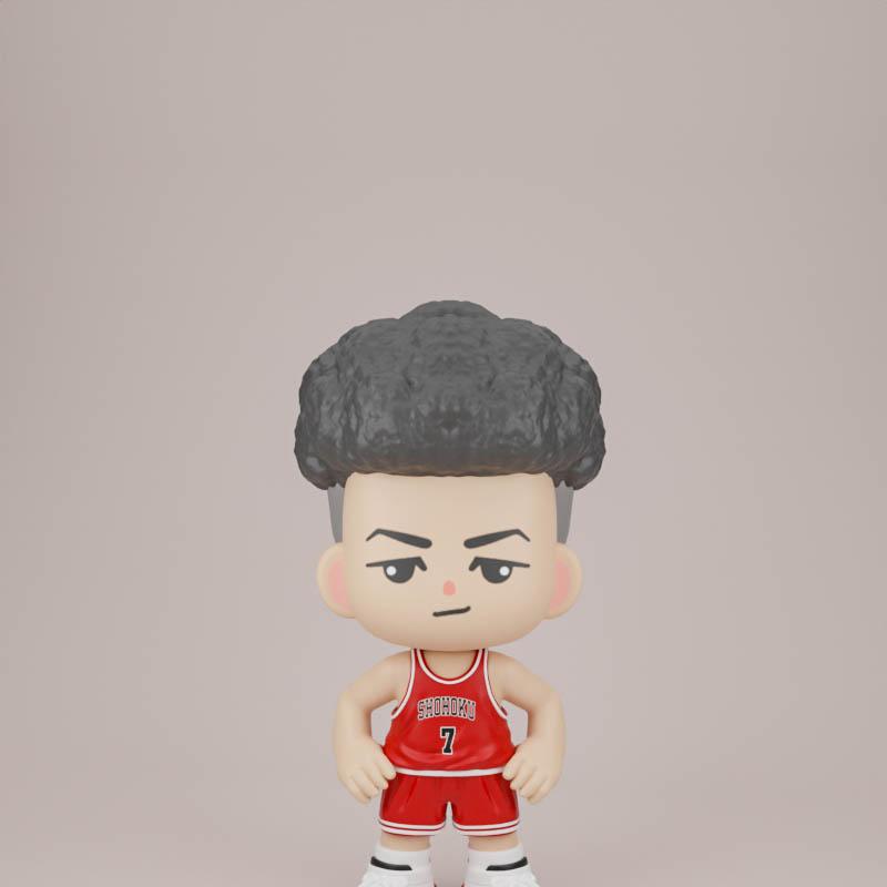 Chibit 088 - 矢崎 - 3D打印模型|Chibit 088 – Miyagi – 3D Print Model
