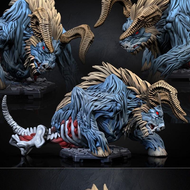 Dragun Studios – Bullhemoth Boss – 3D Print Model STL