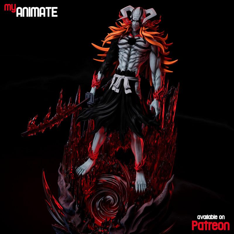 我的动漫——死神——黑崎一护 3D打印模型|MyAnimate – Bleach – Ichigo – 3D Print Model