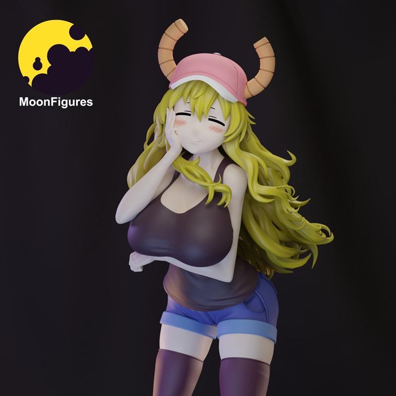 月之幻影——小林小姐的 maid 龙 3D打印模型|Moon Figures – Kobayashi-san Chi no Maid Dragon – Lucoa – 3D Print Model STL
