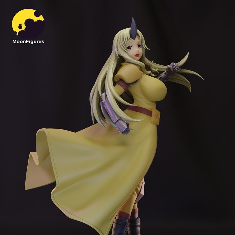 月之女神——怪物少女 Tionishia 3D打印模型|Moon Figures – Monster Musume – Tionishia – 3D Print Model STL