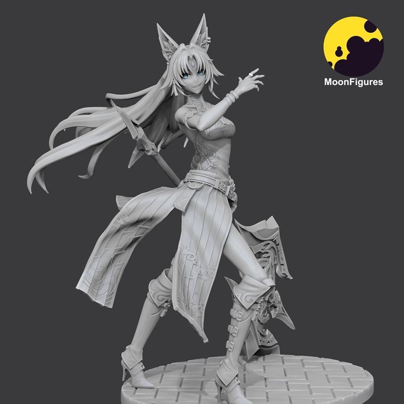 鸣潮 Feixiao 3D打印模型|Moon Figures – Honkai – Feixiao – 3D Print Model STL