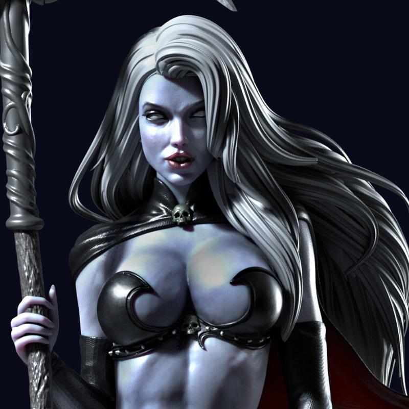 Ca 3d Studios – Lady Death – 3D Print Model STL