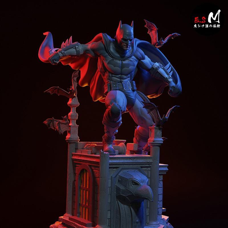 E.S.怪物 - 钢铁侠 - 3D打印模型|E.S Monster – Batman – 3D Print Model STL