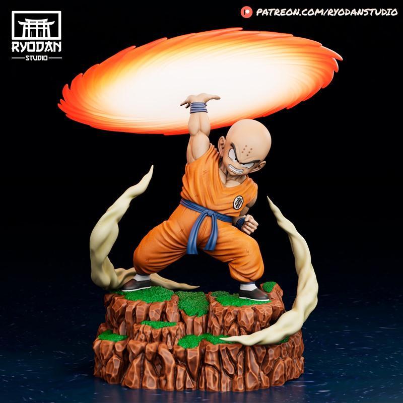 龙珠KRILLIN 3D打印模型|Ryodan Studio – Krillin – Dragon Ball – 3D Print Model STL