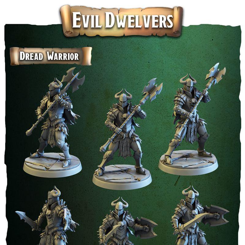 绝望地下城 – 3D打印迷你模型|Dungeon of Despair – Core Miniatures – 3D Print Model STL