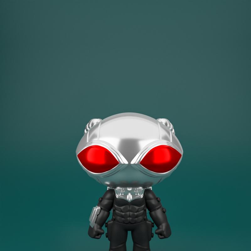 Chibit 049 – 黑海曼 3D打印模型|Chibit 049 – Black Manta – 3D Print Model