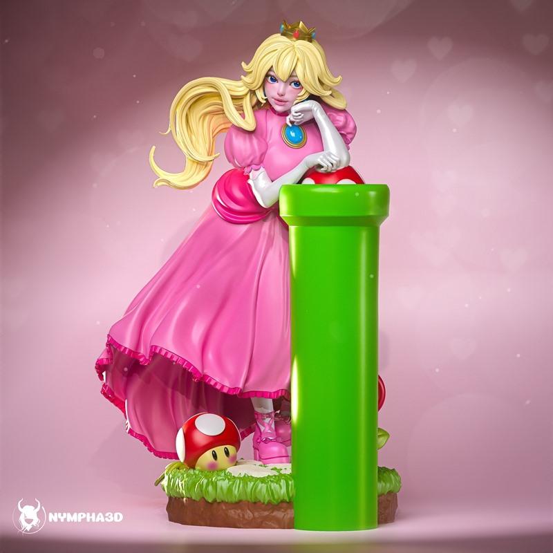 Nympha 3D打印模型：超级马里奥公主皮卡丘|Nympha – Super Mario – Princess Peach – 3D Print Model STL