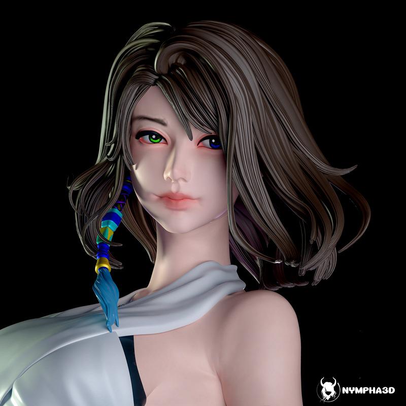 Nympha - Final Fantasy - 云歌 - 3D打印模型|Nympha – Final Fantasy – Yuna – 3D Print Model