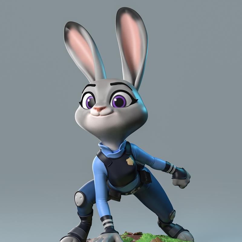 Anyonensfw - Judy - 3D打印模型|Anyonensfw – Judy – 3D Print Model STL