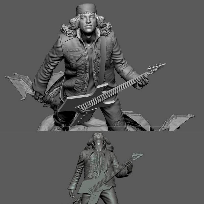 Eddie Munson – 3D Print Model