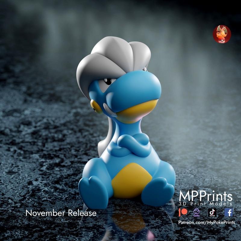 Bagon 3D打印模型|Bagon – 3D Print Model STL