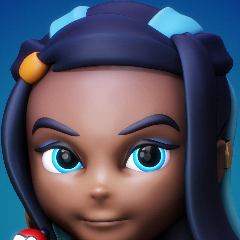 Nessa 3D打印模型|Nessa Figurine – 3D Print Model