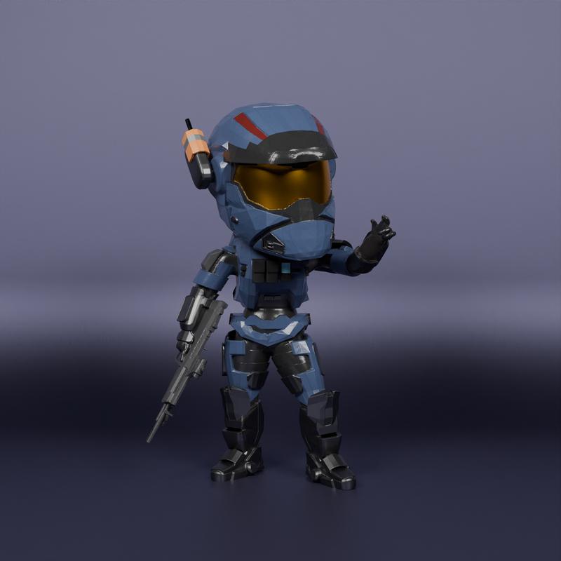 卡特Chibi 3D打印模型|Carter Chibi – 3D Print Model