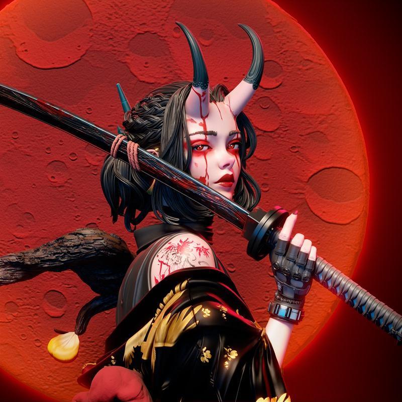 Ca 3D Studios – Oni – 3D打印模型|Ca 3d Studios – Oni – 3D Print Model STL