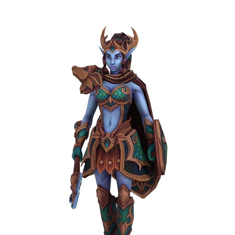 Titania - 3D打印模型 - 女神雕像|Titania – 3D Print Model STL