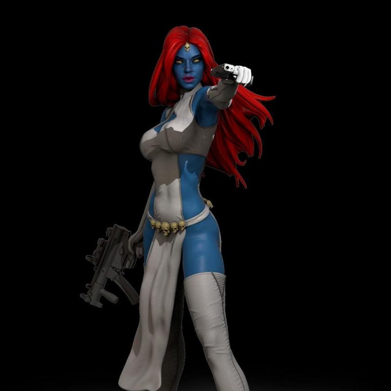 神秘之境 - 3D打印模型|Mystique – 3D Print Model