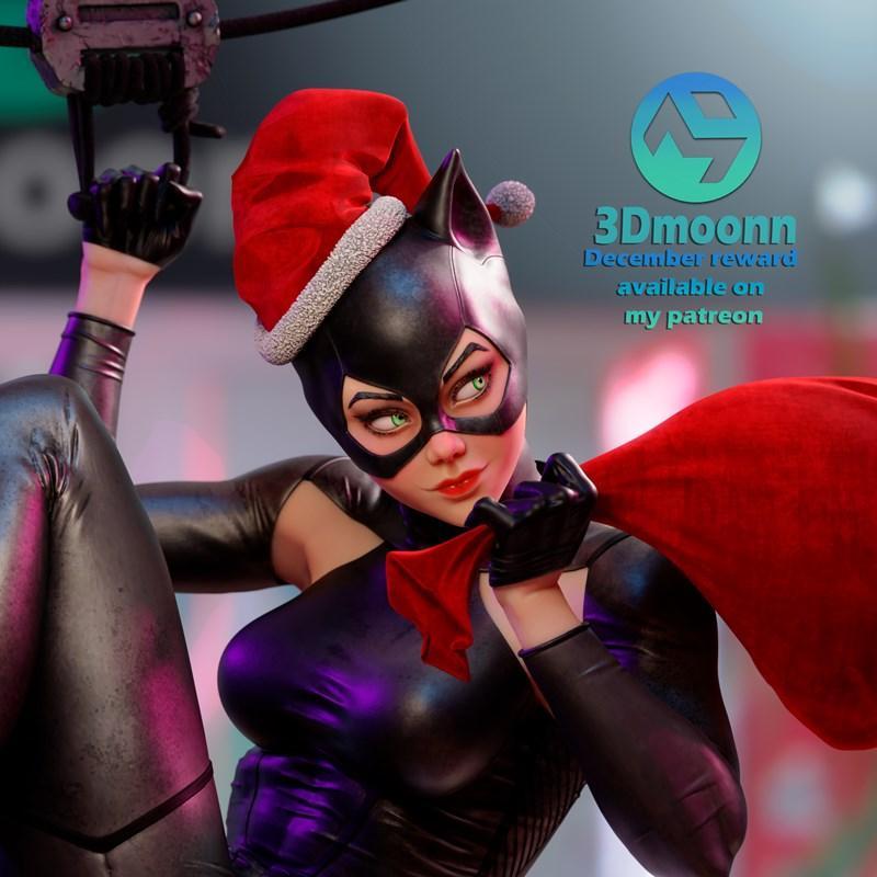 3Dmoonn – DC – Catwoman – 3D Print Model STL