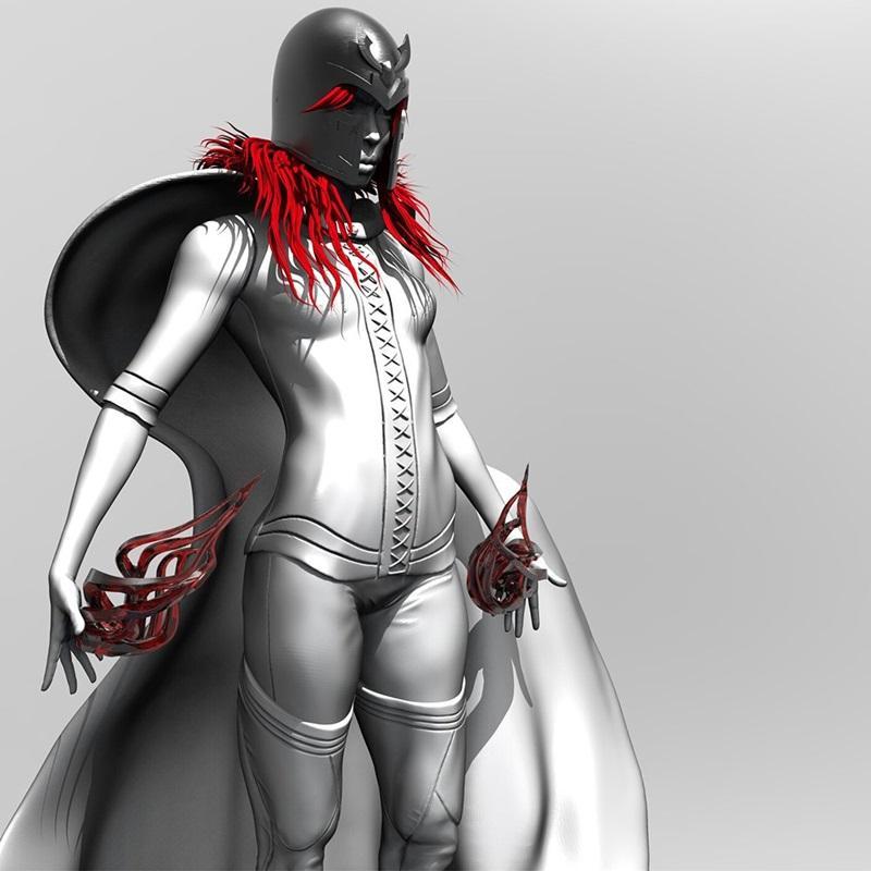 旺达——红女巫——3D打印模型|Wanda – Scarlet Witch – 3D Print Model STL