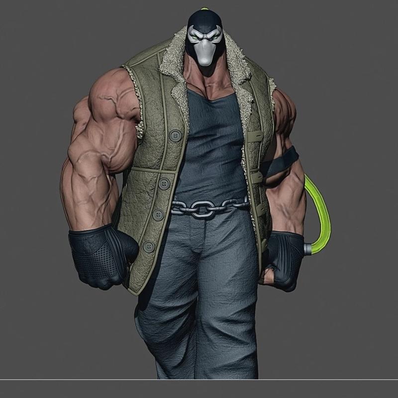 Bane 3D打印模型 STL|Bane – FanArt – 3D Print Model STL