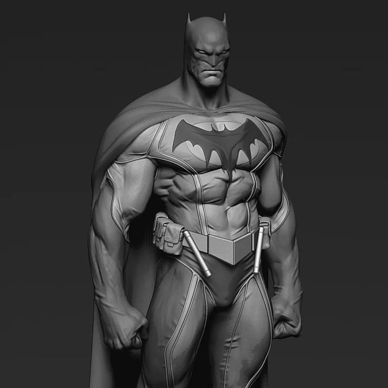 蝙蝠侠 暴风之子 3D打印模型|Batman Zur-En-Arrh – FanArt – 3D Print Model STL