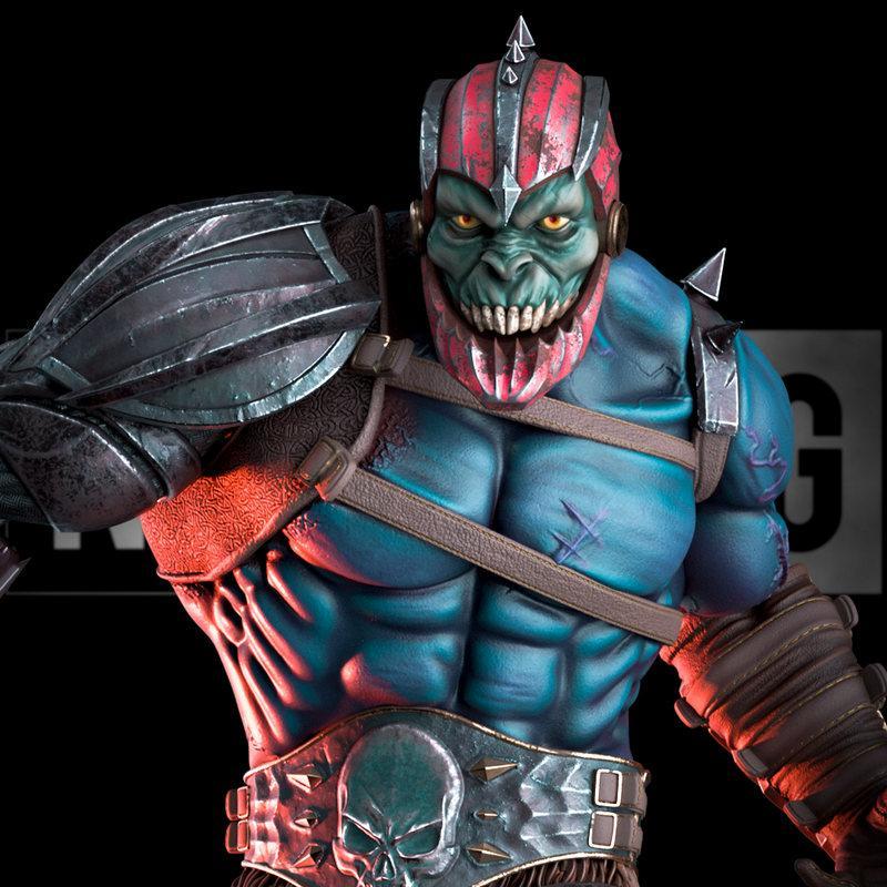 MOTU陷阱牙 3D打印雕像模型|Fan Art – Trapjaw from MOTU – Statue – 3D Print Model