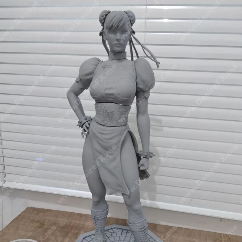 功夫熊猫 诗丽 3D打印模型|Chun Li