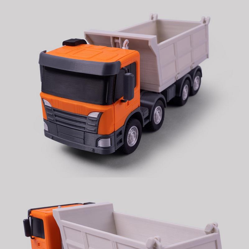 3D打印模型：卡丁车模型|Dump Truck – 3D Print Model