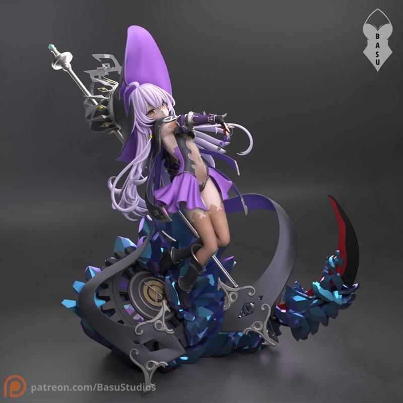 Basu Studios - Hilda Stela Glow 3D打印模型|Basu Studios – Hilda Stela Glow – 3D Print Model STL
