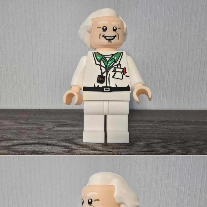 Doc Brown - 麦昆 - 3D打印模型|Doc Brown – 3D Print Model STL