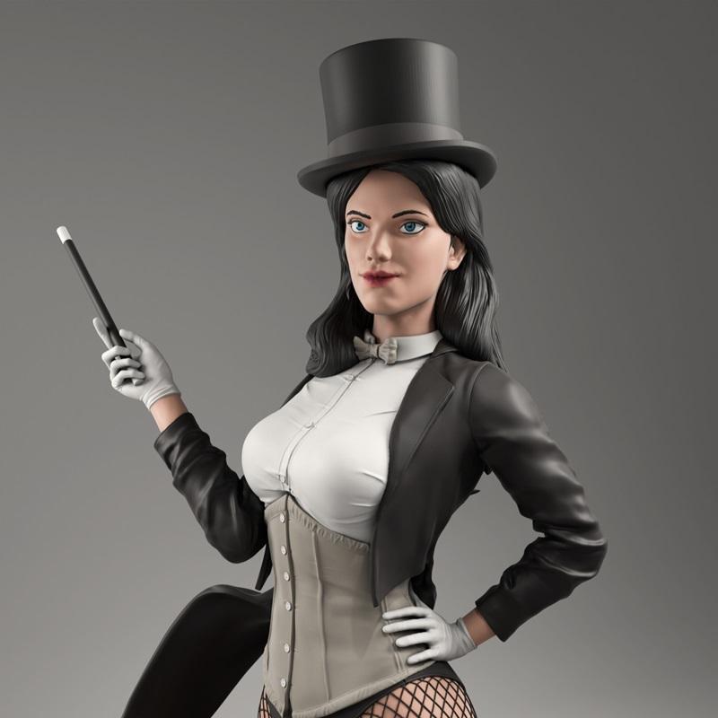 Pixyland3d Zatanna DC 3D打印模型|Pixyland3d – Zatanna DC – 3D Print Model STL