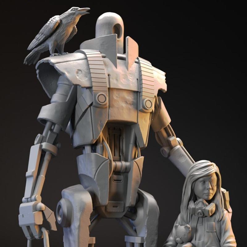 我的大朋友——3D打印模型指南|My big friend – Printing Guide – 3D Print Model STL