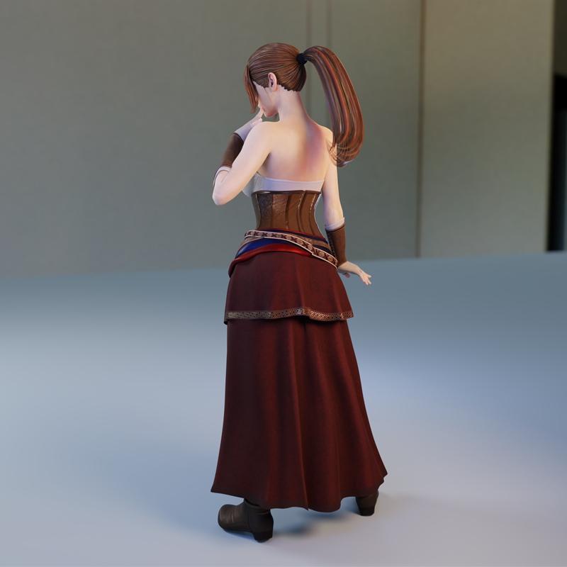QB Works – Agnes – 3D Print Model STL