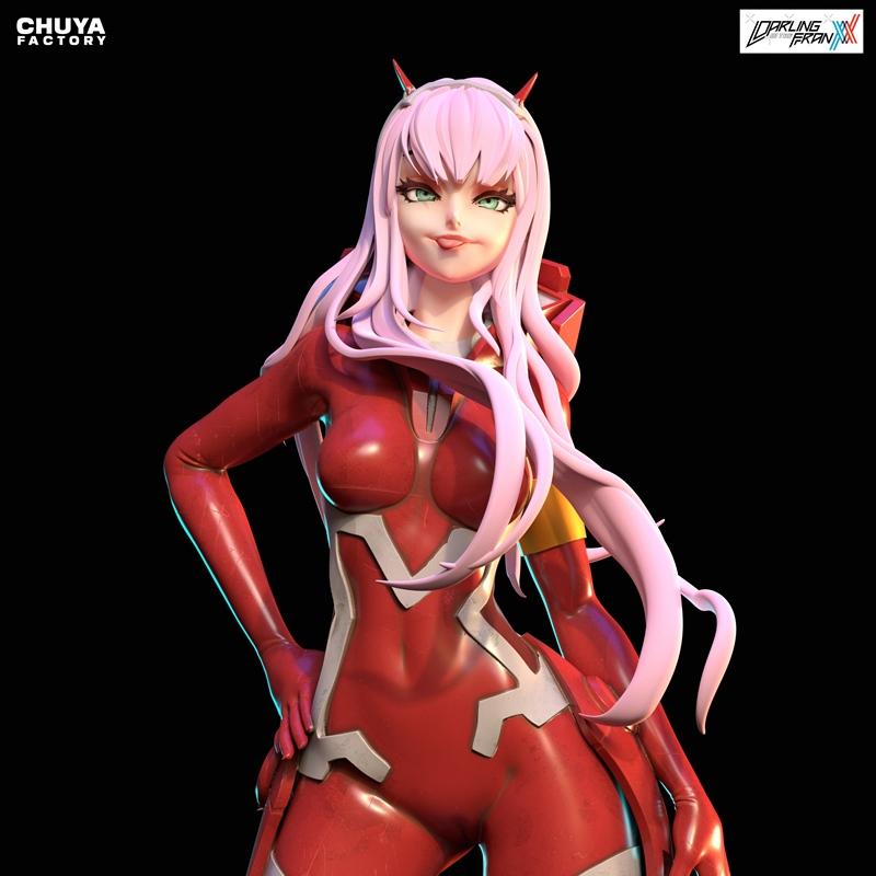 楚亚工厂 - 零二 - 3D打印模型|Chuya Factory – Zero Two – 3D Print Model STL
