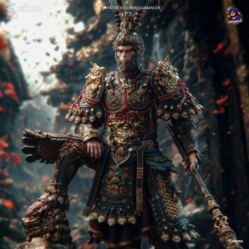Bulkamancer – Destined One – Black Myth Wukong – 3D Print Model