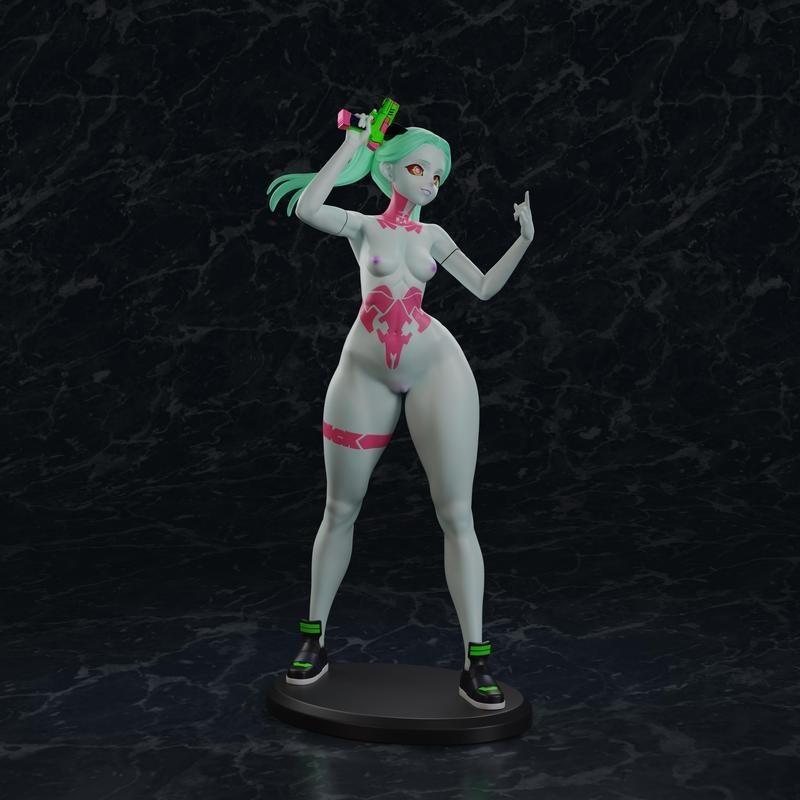 PolyBitsArt - 3D打印模型 - Rebecca|PolyBitsArt – Rebecca – 3D Print Model STL