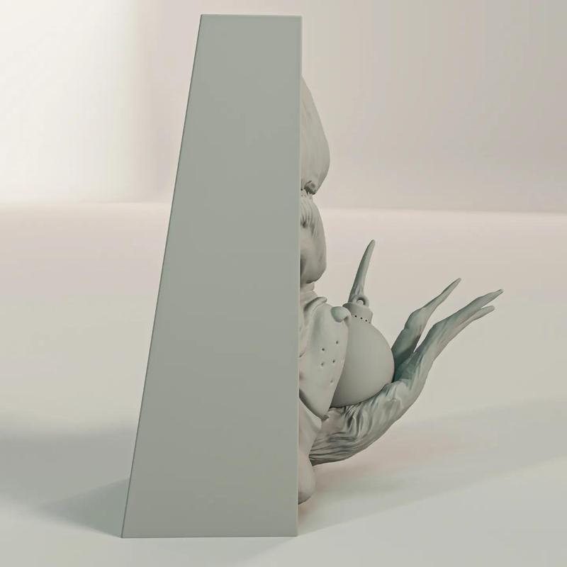 Grinch书屋 - 3D打印模型|Grinch Book Nook – 3D Print Model STL