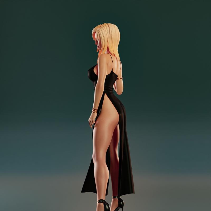 Abe3D - Aya Brea - 3D打印模型|Abe3D – Aya Brea – 3D Print Model STL