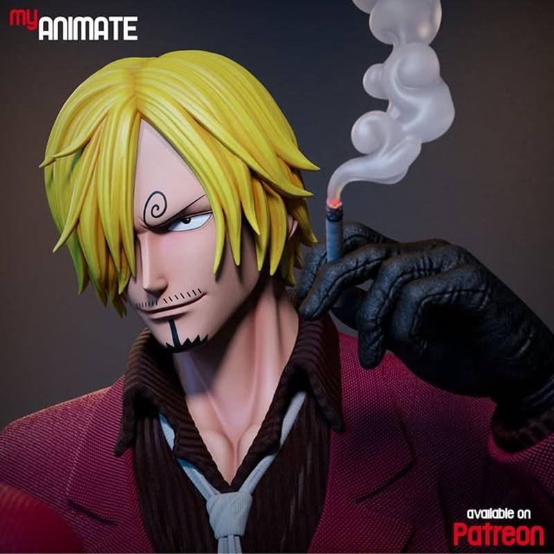 myAnimate - 三笠 - 3D打印模型|myAnimate – Sanji – 3D Print Model STL