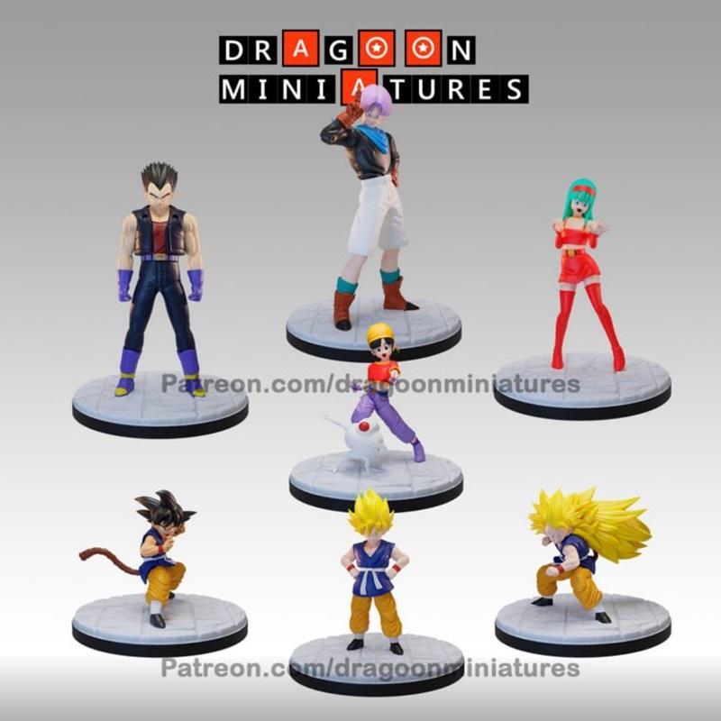 龙之子迷你模型 - 23代GT全部件 - 3D打印模型|Dragoon Miniatures – Term 23 GT All Part – 3D Print Model STL