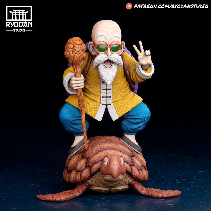 Ryodan Studio 3D打印模型：Maestro Roshi角色模型|Ryodan Studio – Maestro Roshi – 3D Print Model STL