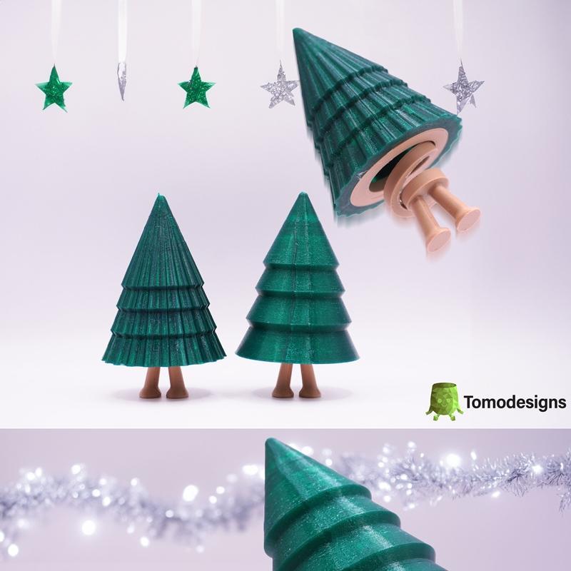 跃动之树 - 3D打印模型|Jumpy Tree – 3D Print Model STL