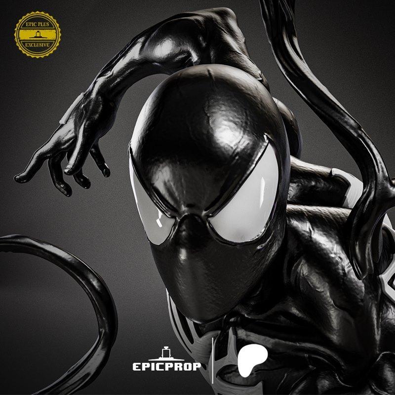 蜘蛛侠共生体战衣 3D打印模型|Epic Prop – Spiderman Symbionte suit – 3D Print Model STL