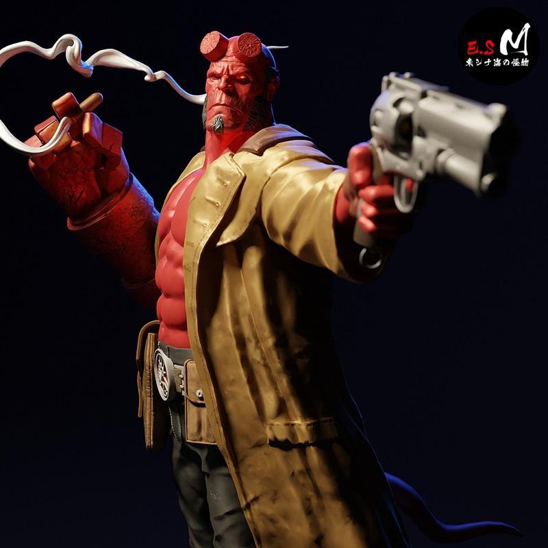 E.S怪物 - 迪亚波罗 - 3D打印模型|E.S Monster – Hellboy – 3D Print Model STL