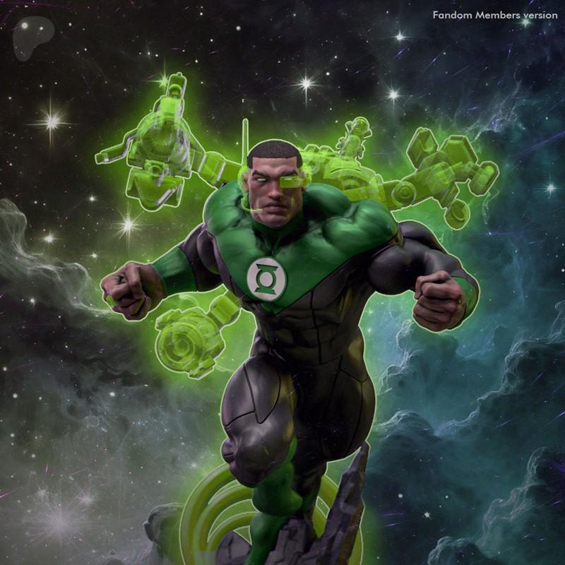 绿灯侠 3D打印模型|Fandom Collectibles – Green Lantern – 3D Print Model STL