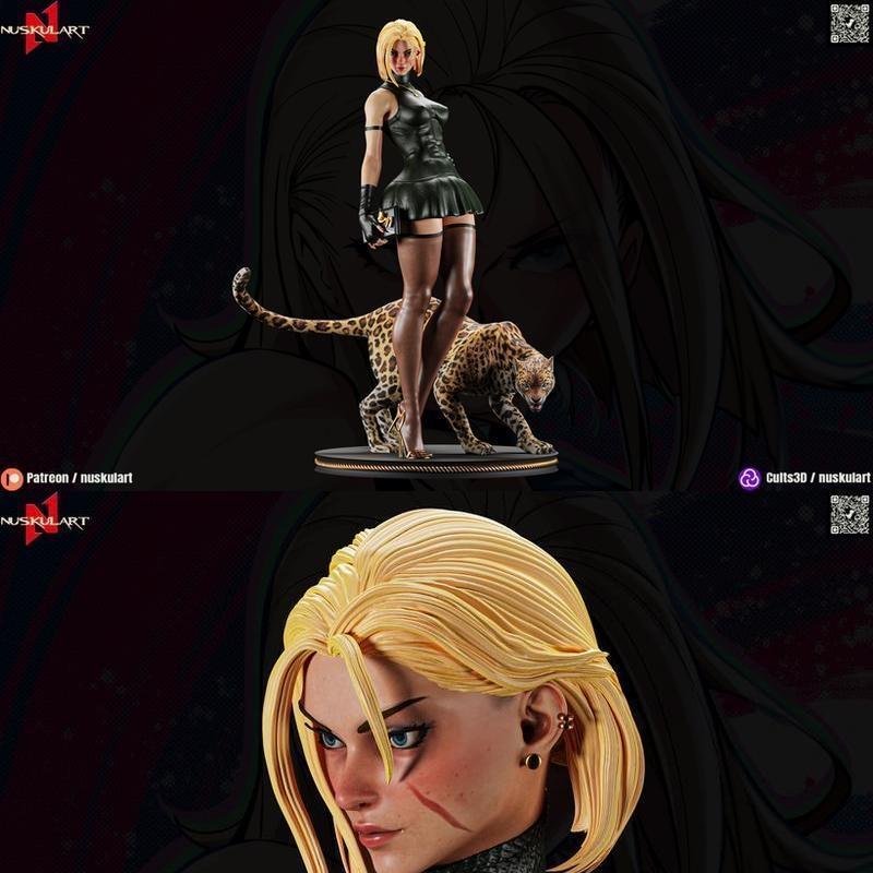 Nuskul Art – Cammy – Streeet Fighter – 3D Print Model STL